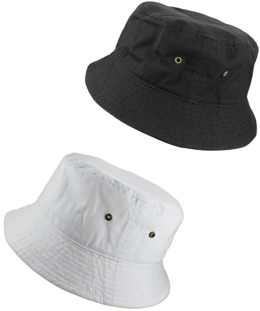 Bucket Hat 100% Cotton Packable Summer Travel Cap. Navy-L/Xl